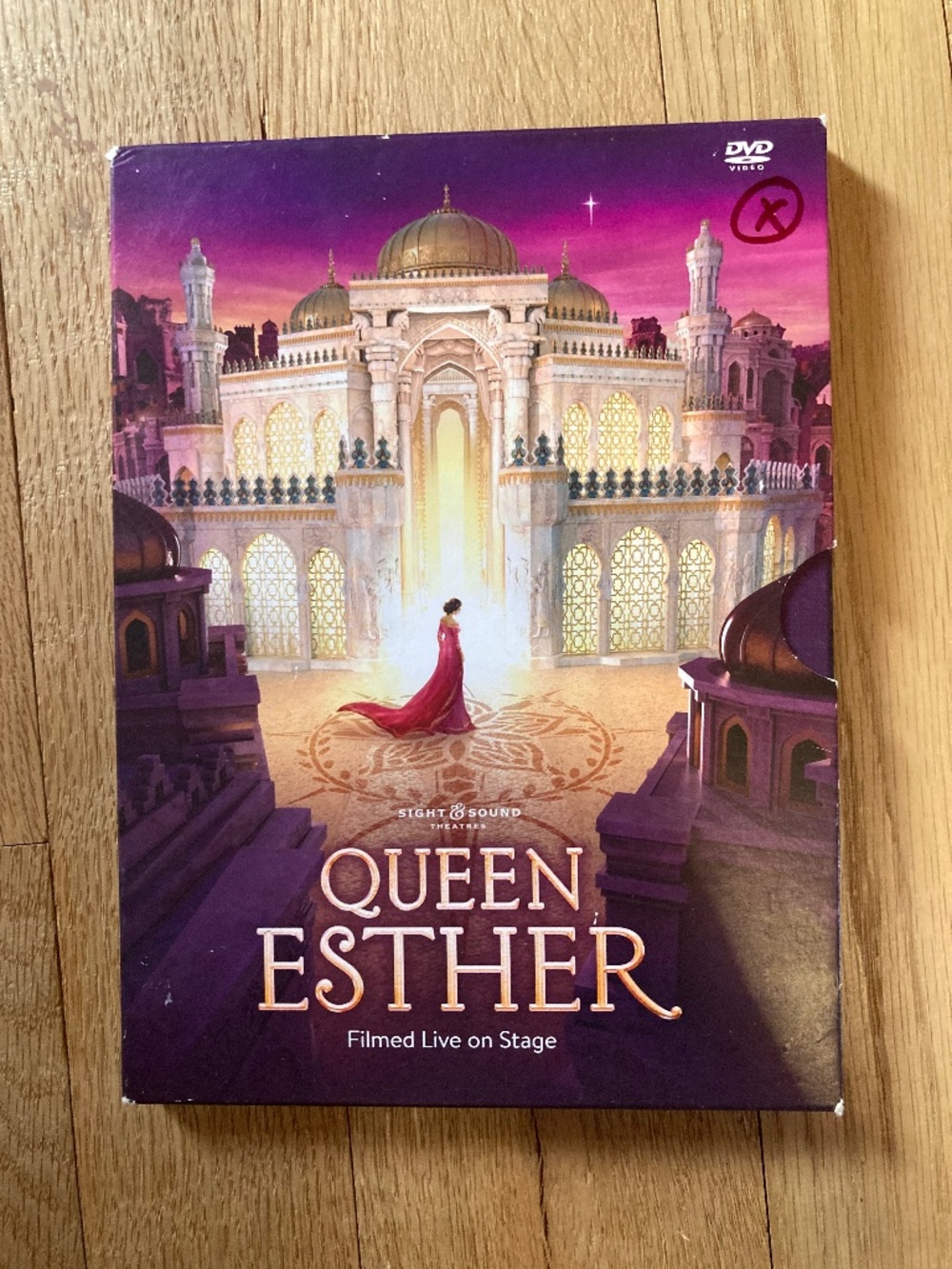 Sight And Sound Queen Esther DVD EUC Biblical Drama Christian Play Kids Family